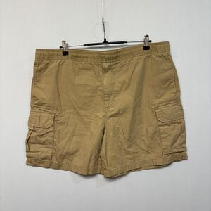 LL Bean Men Cargo Outdoor Hiking Shorts Size M/L Medium Large Ripstop M293 -13